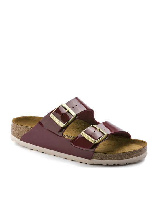 Birkenstock arizona patent bordeaux deals