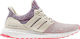 UltraBoost Women's Running Sport Shoes Clear Brown / Shock Red / Active Blue