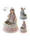 Zaros Christmas Figure Toddler Height 14cm with Music (Μiscellaneous Designs)
