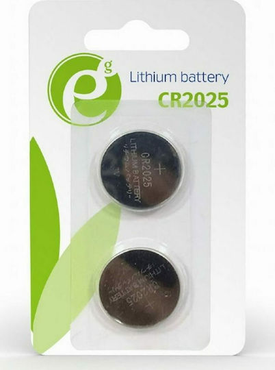 Energenie Batterien Lithium für Uhren CR2025 3V 2Stück