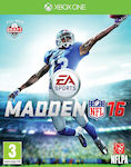 MADDEN NFL 16 XBOX ONE Game (Used)