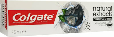 Colgate Natural Extracts Charcoal Zahnpasta mit Aktivkohle für Aufhellung 75ml