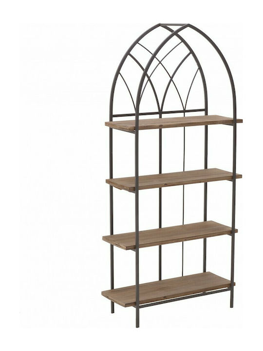 Bookcase Brown 65x26x144cm