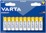 Varta Energy Αλκαλικές Μπαταρίες AA 1.5V 10τμχ