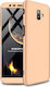 360 Full Cover Plastic Auriu (Galaxy J6+)