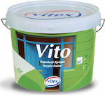 Vitex Vito Πλαστικό Χρώμα Ακρυλικό για Εξωτερική Χρήση 15lt