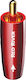 Audioquest Red River Βύσμα RCA male Κόκκινο