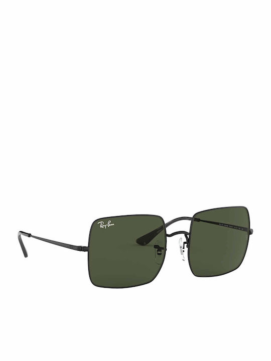 Ray Ban Square Sonnenbrillen Μαύρα mit Metall Gestell