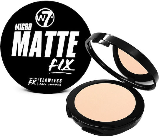 W7 Cosmetics Micro Matte Fix Powder Πούδρα Medium 6gr
