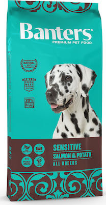 Banters Sensitive 15kg Dry Food for Adult Dogs with Potatoes and Salmon