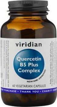 Viridian Quercetin B5 Plus Complex 300mg Immune System Boost Supplement 60 caps