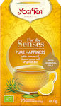 Yogi Tea Verde Ceai Produs organic Pure Happiness 20 Pungi 44gr 1buc