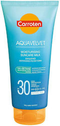 Carroten Milk Aquavelvet Waterproof Sunscreen Body Cream SPF30 200ml