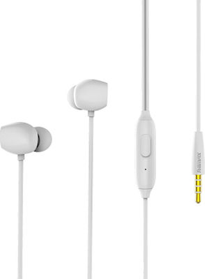 Remax RM-550 In-Ear Freisprecheinrichtung Kopfhörer mit Stecker 3.5mm Weiß