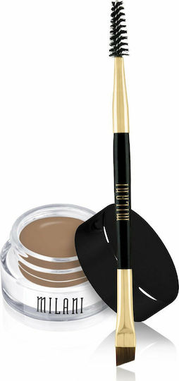 Milani Stay Put Brow Color Pomade for Eyebrows in Brown Shade