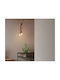 GloboStar Rope Pendant Light Beige with Rope for Socket E27 30x100cm