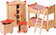 Goki Furniture for Flexible Puppets Children's Room Έπιπλα για Κουκλόσπιτο