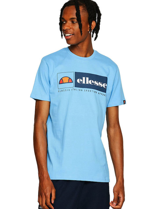 Ellesse Riviera Men's Athletic T-shirt Short Sleeve Blue