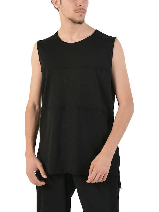 BodyTalk 1191-954023 Ανδρική Μπλούζα Αμάνικη Μαύρη