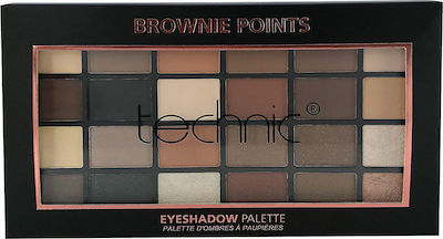 Technic Brownie Points Eye Shadow Palette in Solid Form 30gr