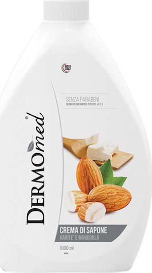 Dermomed Ersatzteil Flüssige Seife Karite und Mandel mit Sheabutter 1000ml