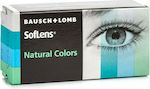 Bausch & Lomb SofLens Natural Colors 2 Τριμηνιαίοι Έγχρωμοι Φακοί Επαφής Υδρογέλης