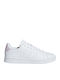 Adidas Advantage Γυναικεία Sneakers Cloud White / Light Granite
