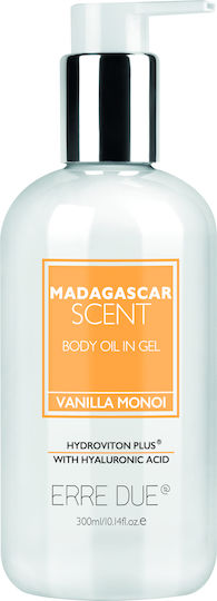 Erre Due Madagascar Scent in Gel Λάδι Σώματος 300ml