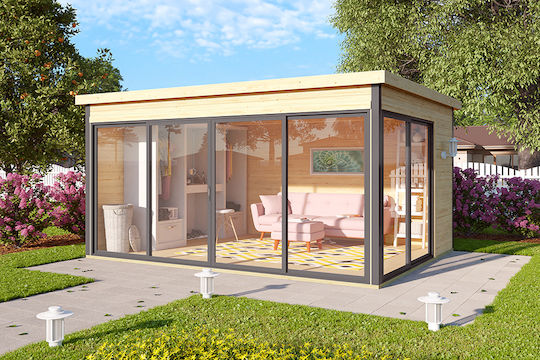 Wooden Home 4.18x3.22x2.39m Wooden Home 4.18x3.22x2.39m