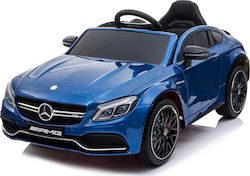 Παιδικό Ηλεκτροκίνητο Αυτοκίνητο Μονοθέσιο με Τηλεκοντρόλ Licensed Mercedes Benz C63 12 Volt Μπλε
