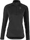 Damen Sport Langärmeliges Pullover Schwarz