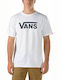 Vans Classic Ανδρικό T-shirt Κοντομάνικο Λευκό