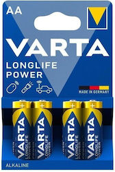 Varta LongLife Power AA 1.5V 4τμχ 04906121414