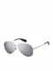 Polaroid Sonnenbrillen mit Silber Rahmen und Gray Polarisiert Linse PLD6069/S/X YB7