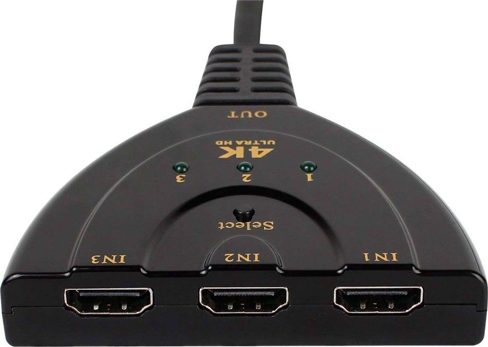 Pigtail 3D UHD HDMI Switch 3 είσοδοι/1 έξοδος Skroutz.gr