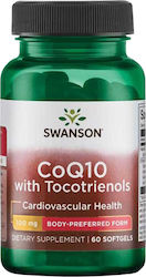 Swanson CoQ10 with Tocotrienols 100mg 60 μαλακές κάψουλες