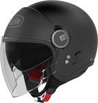 Nolan N21 Visor Classic 10 Flat Black Motorradh...