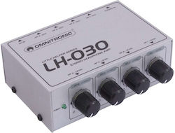 Omnitronic LH-030 LH-030 Schreibtisch Analoger Kopfhörerverstärker