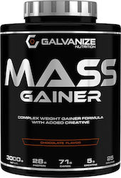 Galvanize Nutrition Mass Gainer Vanilla with Flavor Vanilla 3kg