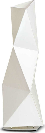 Slamp Diamond M Фотистико Дапеду Υ72xМ24εκ с Цокъл за Лампa E27 Бял