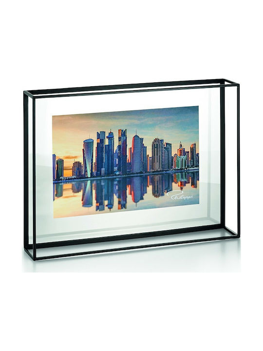 Philippi Photo Frame Metallic Quarree 40x30cm with Black Frame