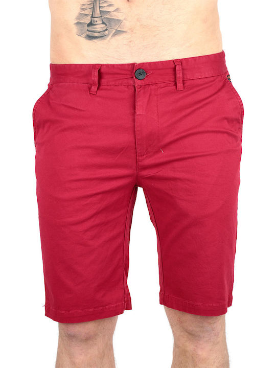 Basehit Herrenshorts Chino Rot