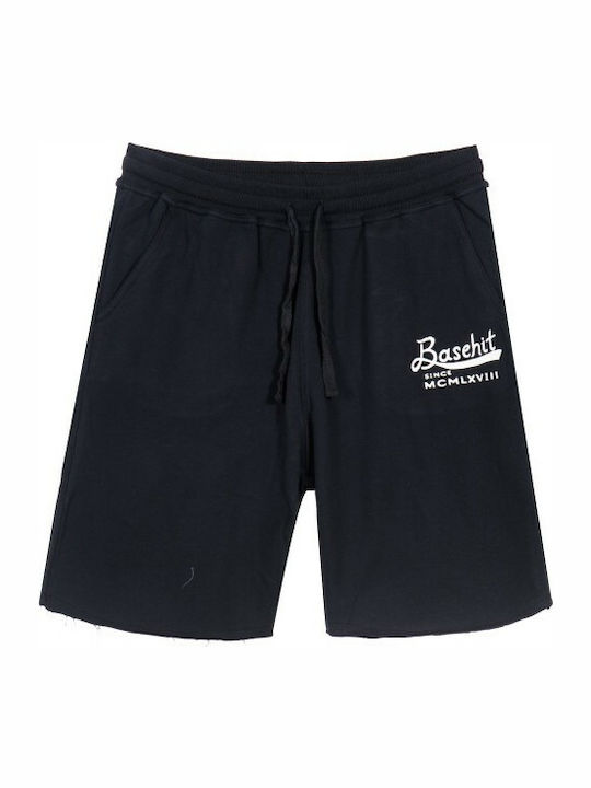 Basehit Sportliche Herrenshorts Schwarz