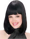 Carnival Wig Square Brunette 36cm