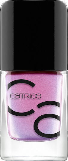Catrice Cosmetics ICONails Gel Lacquer Glazed / Pearl Βερνίκι Νυχιών Μακράς Διαρκείας Ροζ 10.5ml