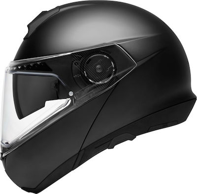 Schuberth C4 Pro Matt Black Κράνος Μηχανής Flip-Up με Pinlock και Sunvisor