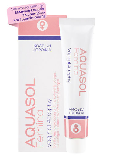 Galenica Aquasol Femina Vaginal Atrophy Intimate Area Cream for Vaginal Atrophy 30ml