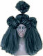 Perucă de Carnaval Afro