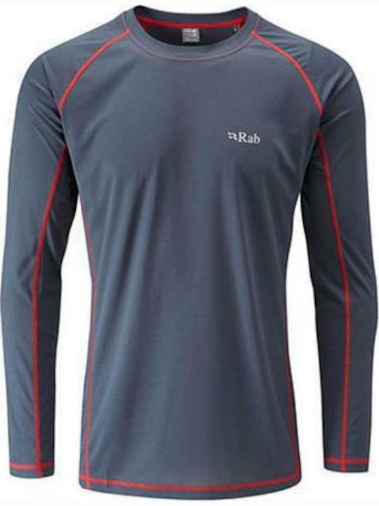 Rab Interval Thermal Shirt Gray