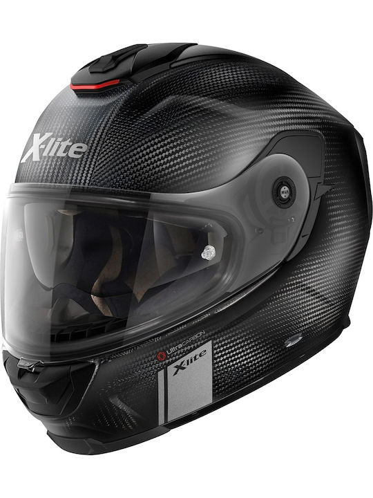 X-Lite X-903 Ultra Carbon Modern Class N-Com Full Face Helmet with Pinlock and Sun Visor DOT / ECE 22.05 102 Flat Carbon